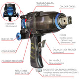 1" PITSTOP IMPACT WRENCH - ALLOY (UH)