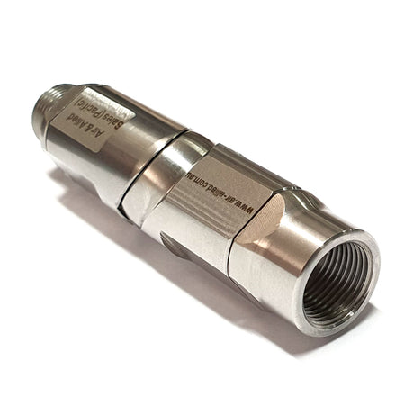 3/8" HIGH PRESSURE S/STEEL SWIVEL 3R