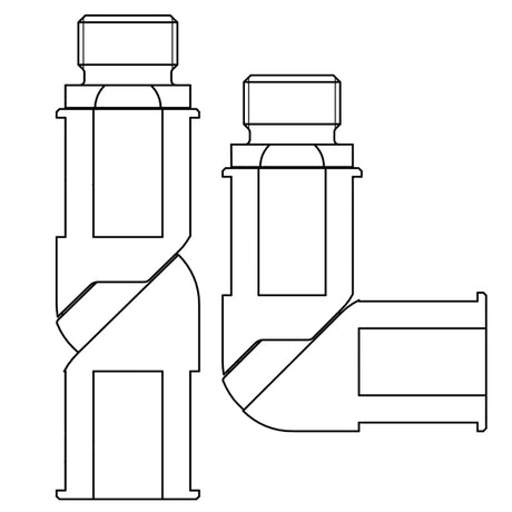 3/8" HIGH PRESSURE S/STEEL SWIVEL 2R