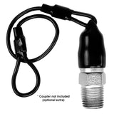 BLACK DUST CAP - For Japan Style Plugs
