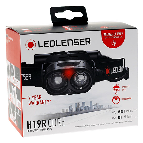 Ledlenser H19RCore Rechargeable Headlamp