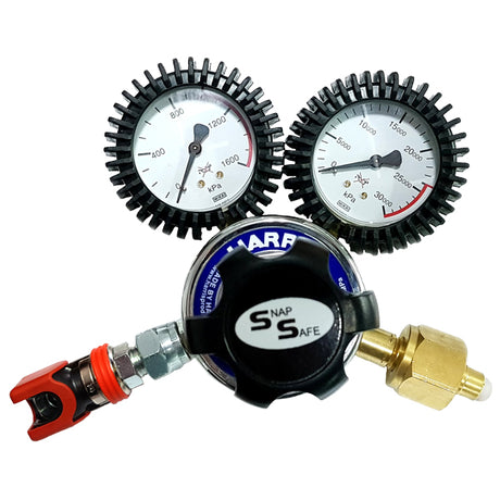 HARRIS 10BAR REG C/W ADAPTOR & FITTING