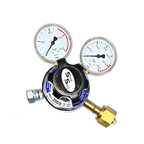 HARRIS 10BAR REG C/W ADAPTOR