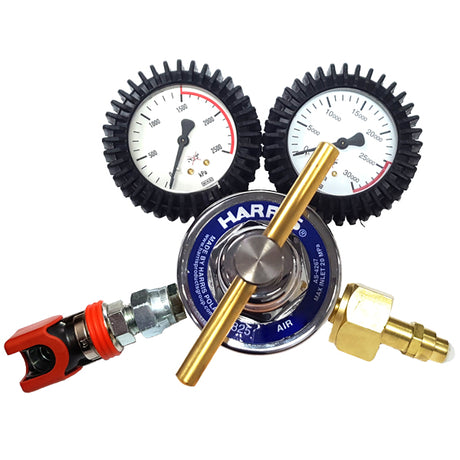 HARRIS 15BAR REG C/W ADAPTOR & FITTING
