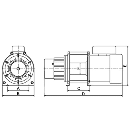 300KG 240V TIGER ELECTRIC WINCH 30MX6MM