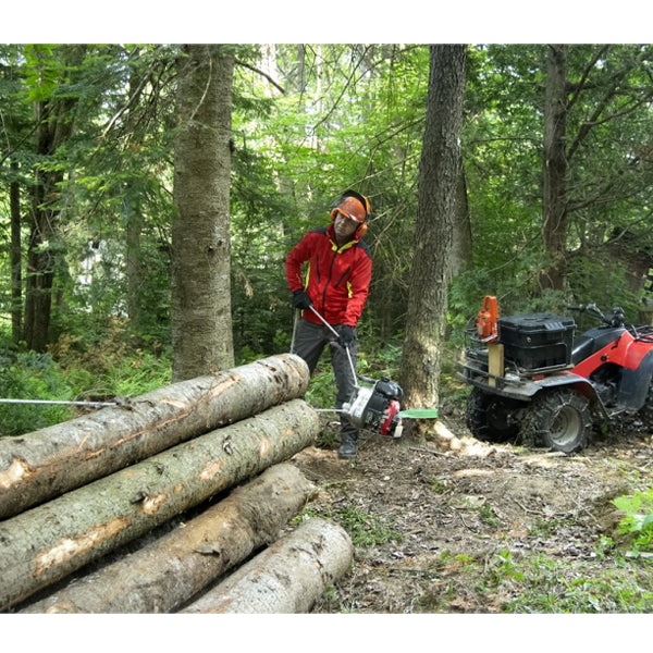 PORTABLE PETROL POWERED CAPSTAN WINCH