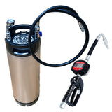 PORTABLE FLUID FILL 19L SSTANK+DISPENSER