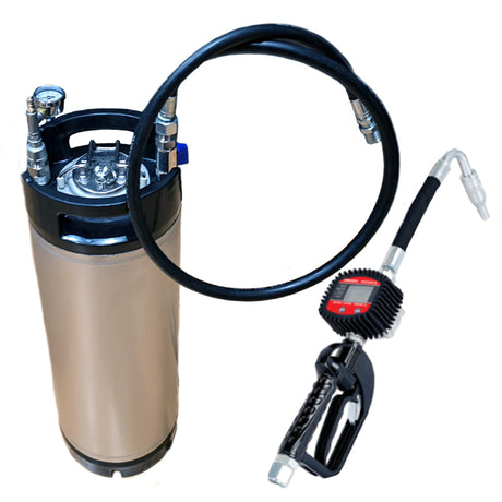 PORTABLE FLUID FILL 19L SSTANK+DISPENSER