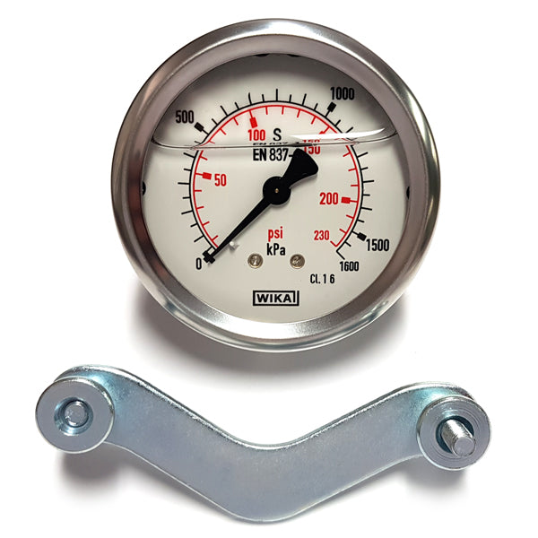 PRESSURE GAUGE 0-230PSI(1600kpa) S/Steel