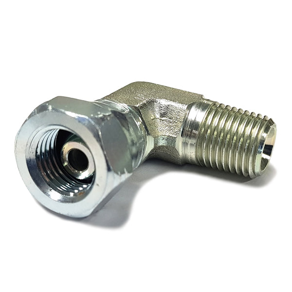 1/4" Malex1/4" Female S-Nut 90 Degree