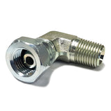 1/4" Malex1/4" Female S-Nut 90 Degree