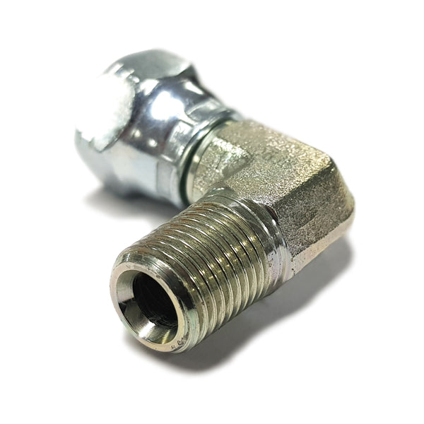 1/4" Malex1/4" Female S-Nut 90 Degree