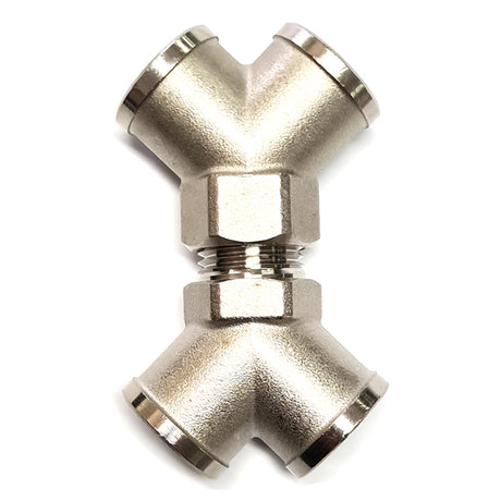DUAL 1/2"  Y PIECE ASSEMBLY 35 bar max