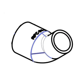 SLEEVE 45° (BOTTLE COUPLING)
