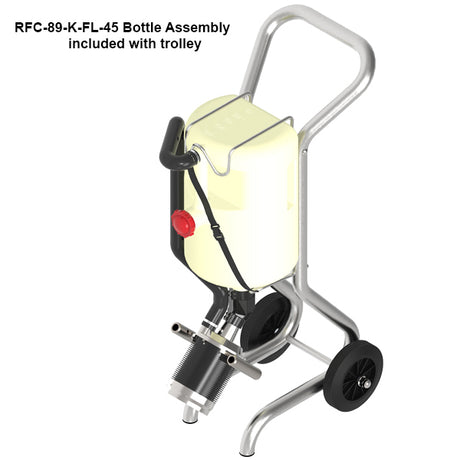 COUPLER 45° ANGLED C/W BOTTLE & TROLLEY