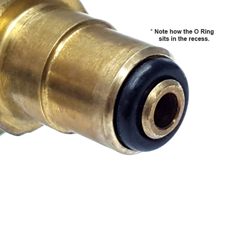 O RING SUIT TYPE 50 SPIGOT (RECESSED)
