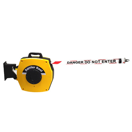 RETRACT SAFETY BARRIER TAPE REEL-25MDang