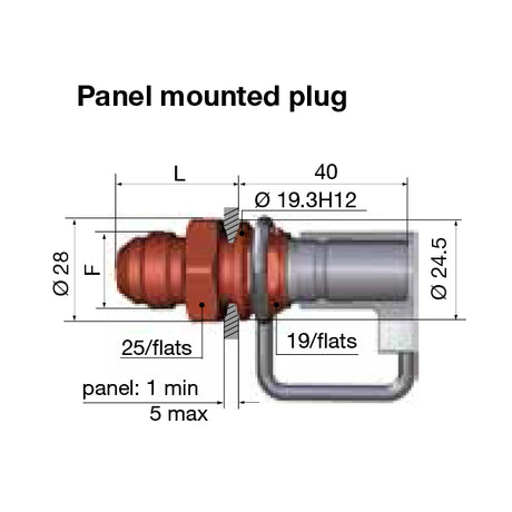STAUBLI MSPORT PLUG DASH-08