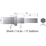 INDUSTRIAL CHIPPING HAMMER (HEX)