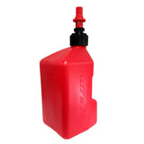 20L RED TUFF JUG C/W RED RIPPER CAP