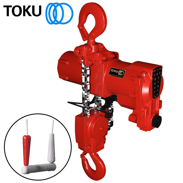 6,000kg AIR CHAIN HOIST C/W LOAD LIMITER