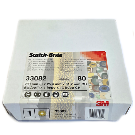 3M RADIAL BRISTLE BRUSH W/ ADAP 80g
