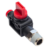 SHUT-OFF VALVE 3/2 - 6mm X 1/4"