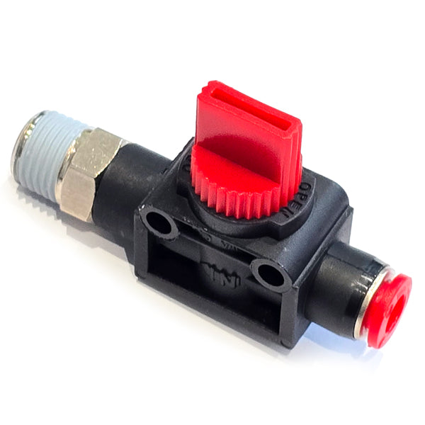 SHUT-OFF VALVE 3/2 - 6mm X 1/4"