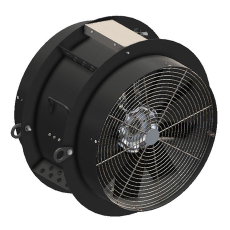 TYPHOON 600MM AIR VENTILATION FAN -STEEL