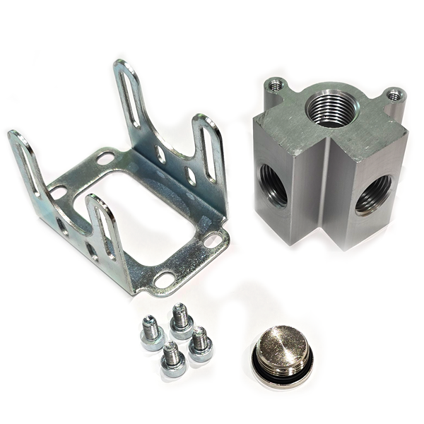 DUAL WALL OUTLET ASSEMBLY BARE 1/2"